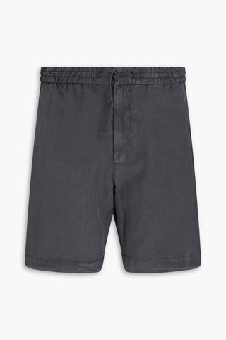 OFFICINE GÉNÉRALE PHIL LYOCELL, LINEN AND COTTON-BLEND SHORTS - Size 50