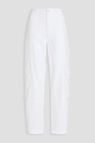 FRAME THE BUBBLE CARGO HIGH-RISE BARREL-LEG JEANS - Size 28