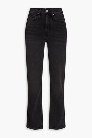 MAJE HIGH-RISE BOOTCUT JEANS - Size 34