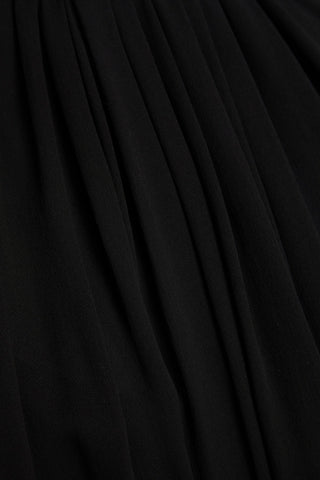 GABRIELA HEARST CEDRIC BELTED SILK-CREPE MIDI DRESS - Size 40