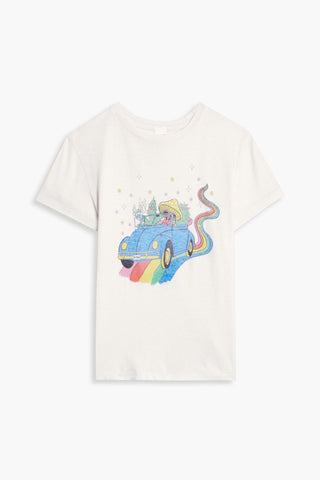 RE/DONE PRINTED COTTON-JERSEY T-SHIRT - Size S