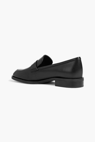 STUART WEITZMAN EMI LEATHER LOAFERS - Size 8