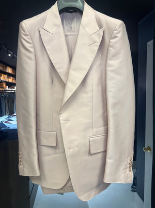 Tom Ford Silk-Blend Two-Button Single-Breasted Pink Suit