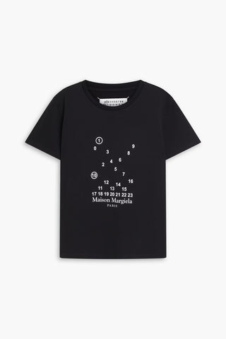 MAISON MARGIELA PRINTED COTTON-JERSEY T-SHIRT - Size XL