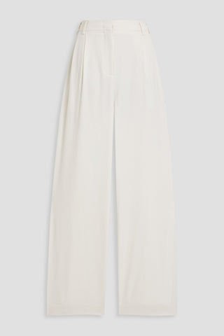 SIMKHAI LEROY TWILL WIDE-LEG PANTS - Size 4