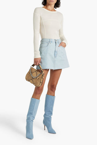 SLVRLAKE FLAME DENIM MINI SKIRT - Size 28