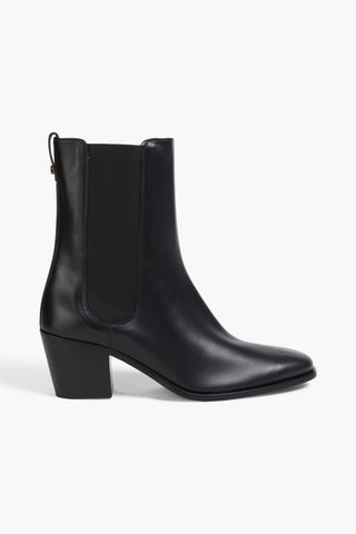 TOD'S EMBELLISHED LEATHER CHELSEA BOOTS - Size 38