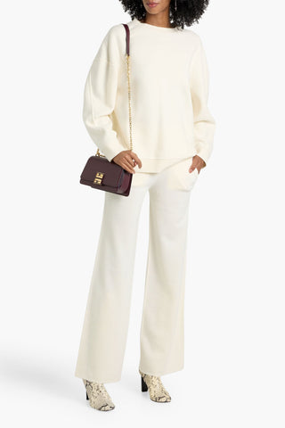 MAX MARA ELVIRA BRUSHED WOOL-BLEND FLEECE SWEATSHIRT - Size M