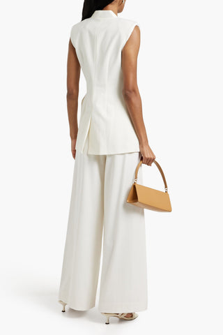 SIMKHAI LEROY TWILL WIDE-LEG PANTS - Size 6