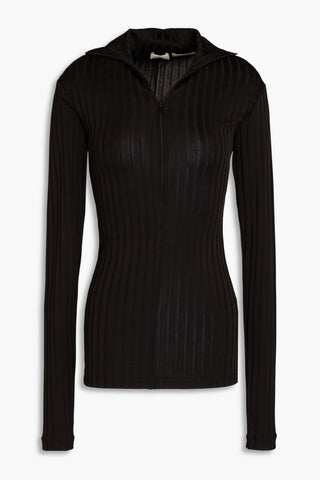 BITE STUDIOS RIBBED JERSEY TOP - Size XS