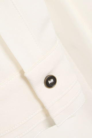 MAX MARA NOREL SILK CREPE DE CHINE SHIRT - Size 42