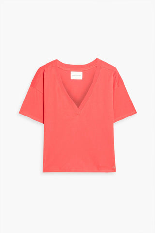 LOULOU STUDIO FAAA PIMA COTTON JERSEY T-SHIRT - Size S