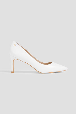 STUART WEITZMAN LEIGH 75 LEATHER PUMPS - Size 7