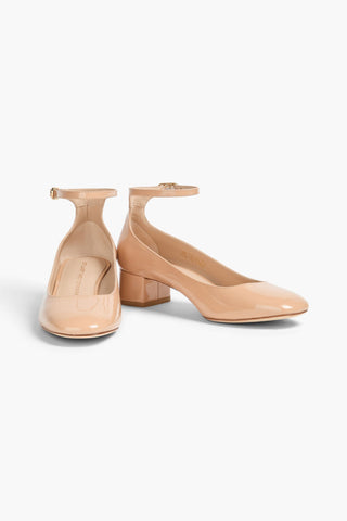 STUART WEITZMAN JANE PATENT-LEATHER PUMPS - Size 9