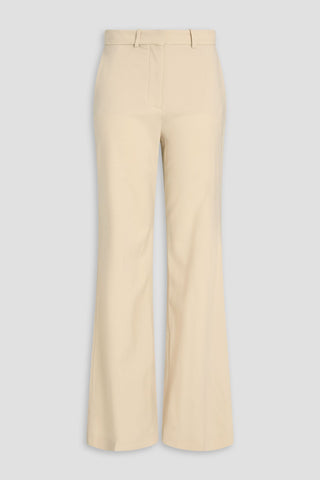 JOSEPH MORISSEY WOOL-BLEND TWILL STRAIGHT-LEG PANTS - Size 38