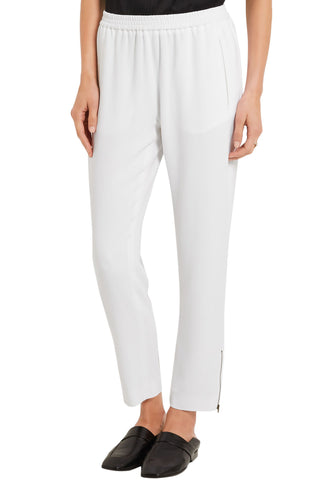STELLA MCCARTNEY TAMARA CROPPED CREPE TAPERED PANTS - Size 44