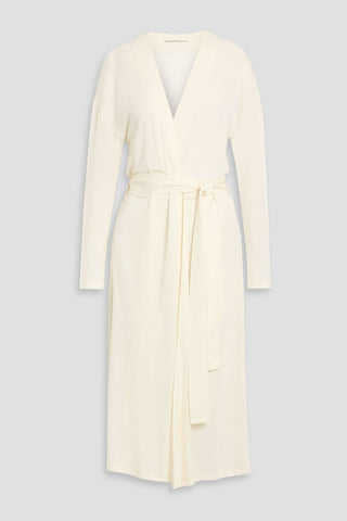 ANOTHER TOMORROW LYOCELL-JERSEY ROBE - Size L