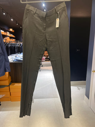 Tom Ford Tom Ford Twill Tailored Trousers with Ankle Zippers Black