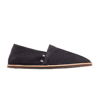 Brunello Cucinelli Suede Espadrilles with Striped Grosgrain Tab