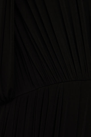 PHILOSOPHY DI LORENZO SERAFINI DRAPED JERSEY MAXI DRESS - Size 40