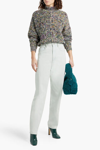 ISABEL MARANT CORSY HIGH-RISE TAPERED JEANS - Size 36