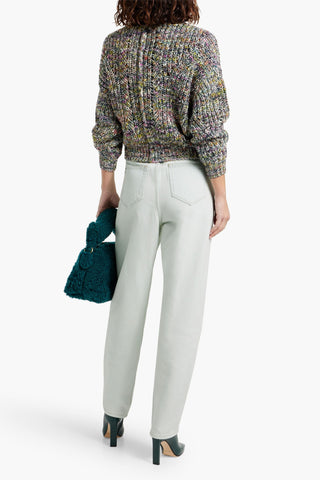 ISABEL MARANT CORSY HIGH-RISE TAPERED JEANS - Size 38