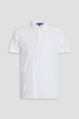 FRESCOBOL CARIOCA CONSTANTINO COTTON AND LINEN-BLEND JERSEY POLO SHIRT - Size M