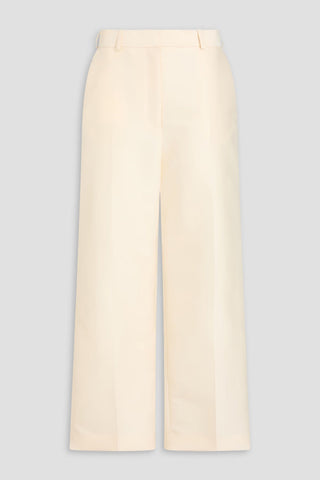TOTEME CROPPED CREPE STRAIGHT-LEG PANTS - Size 38
