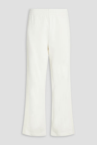 HELMUT LANG FRENCH COTTON-TERRY TRACK PANTS - Size XS