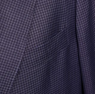 Brunello Cucinelli Micro-Check Peaked Lapel Double-Breasted Suit