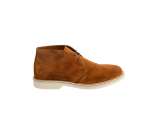 Brunello Cucinelli Brunello Cucinelli Suede Chukka Boots with Contrast Sole