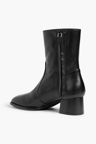 STUART WEITZMAN NOLA LEATHER ANKLE BOOTS - Size 9