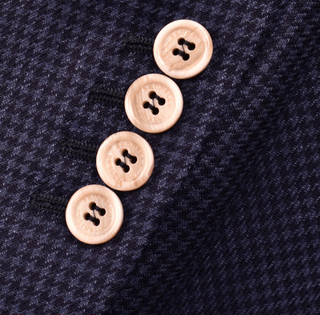 Brunello Cucinelli Micro-Check Peaked Lapel Double-Breasted Suit