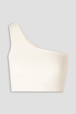 GIRLFRIEND COLLECTIVE ONE-SHOULDER STRETCH SPORTS BRA - Size M