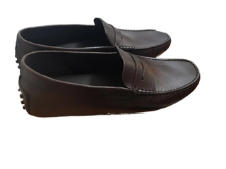 Tods Smooth Leather Gommino Driving Loafers Brown