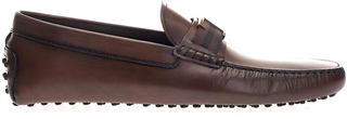 Tods Leather Gommino Driving Shoes Brown