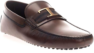 Tods Leather Gommino Driving Shoes Brown