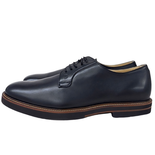 Tods Leather Lace-Up Derby Shoes Olive