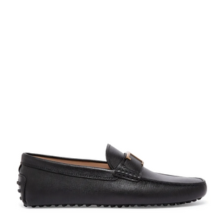 Tods Textured Leather Gommino Driving Shoes with T-Bar