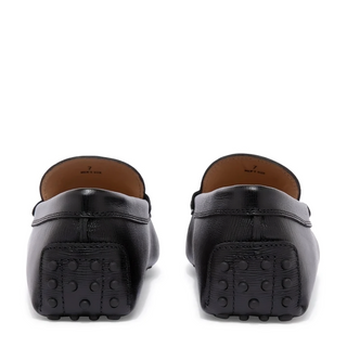 Tods Textured Leather Gommino Driving Shoes with T-Bar