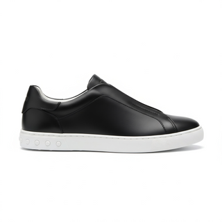 Tods Smooth Leather Slip-On Sneakers with Gommino Sole