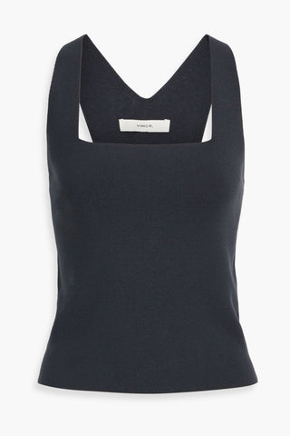 VINCE STRETCH-KNIT TANK - Size XL