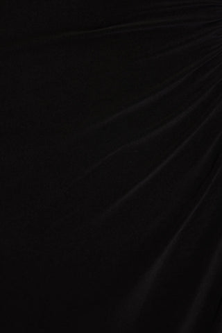 NORMA KAMALI ONE-SHOULDER CUTOUT STRETCH-JERSEY MAXI DRESS - Size 40