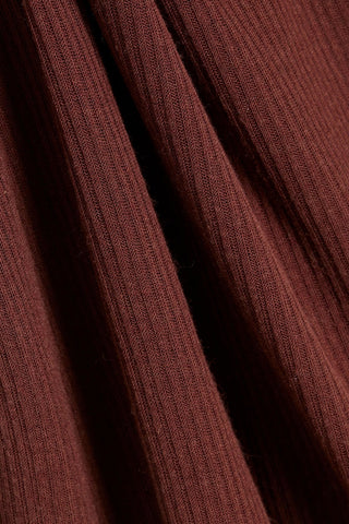 RICK OWENS SKORPIO RIBBED-KNIT TANK - Size 42