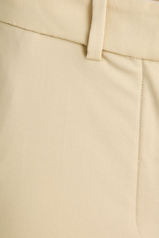JOSEPH MORISSEY WOOL-BLEND TWILL STRAIGHT-LEG PANTS - Size 38
