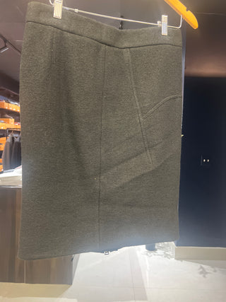 Tom Ford Textured Wool High-Waist Pencil Skirt