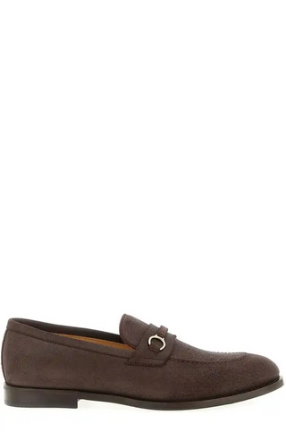 Brunello Cucinelli Mens Slip-on Loafers in Brown