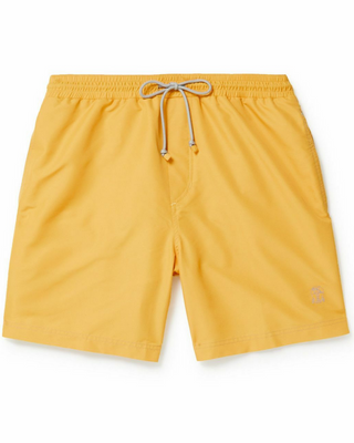 Brunello Cucinelli Lightweight Technical Fabric Drawstring Swim Shorts