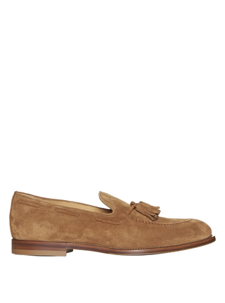 Brunello Cucinelli Mens Loafers in Brown