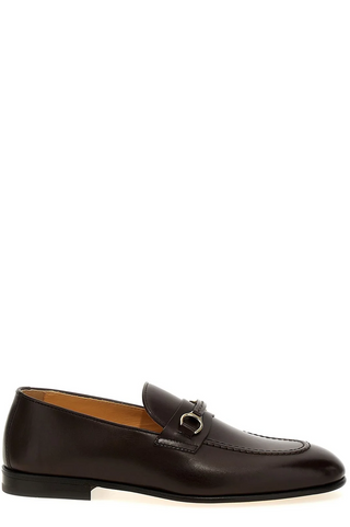 Brunello Cucinelli Mens Slip-on Loafers in Brown